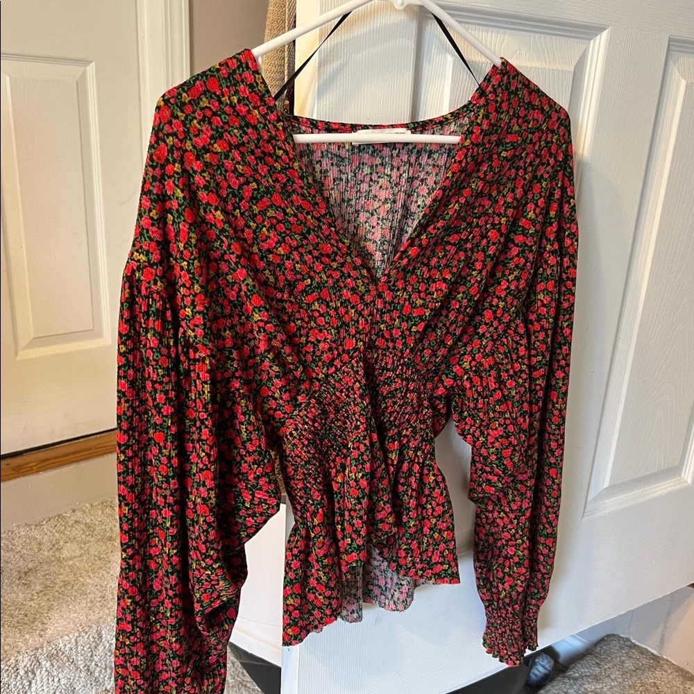 Floral long sleeve